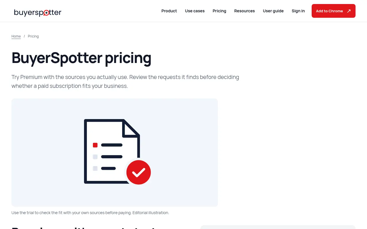 BuyerSpotter - Screenshot 3