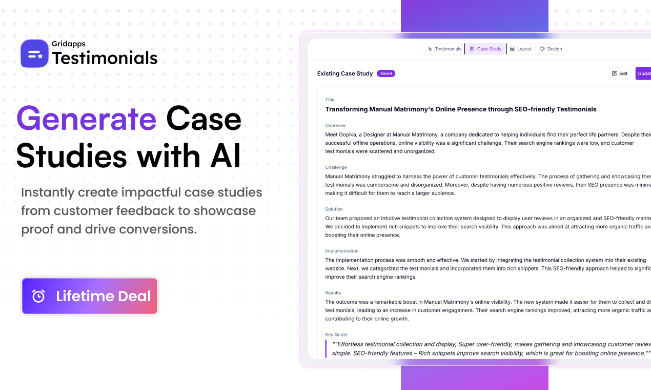 Gridapps Testimonials - Screenshot 2