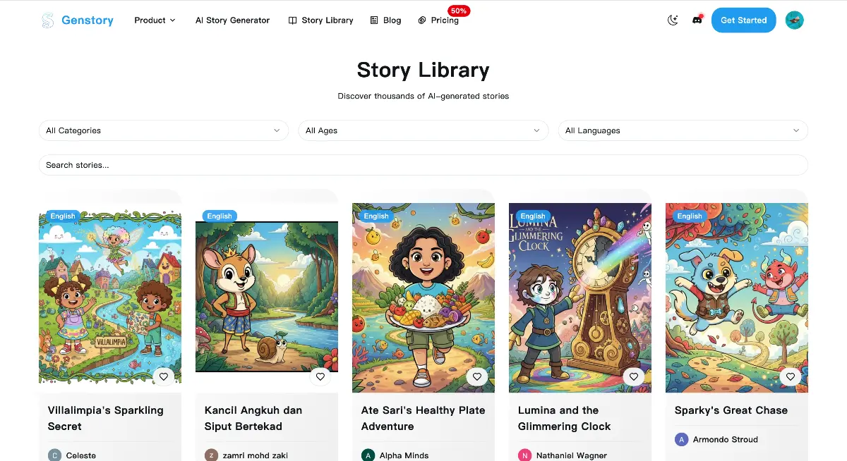 Genstory - Screenshot 3