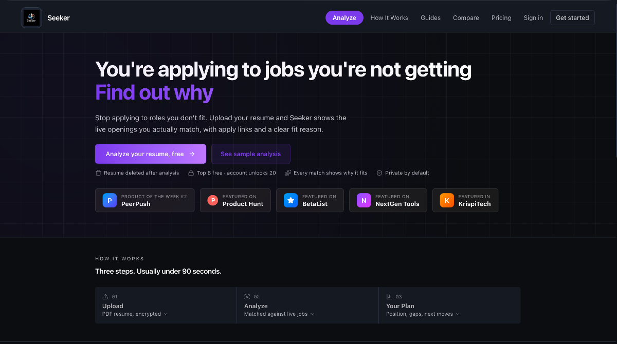 Seeker - Screenshot 2