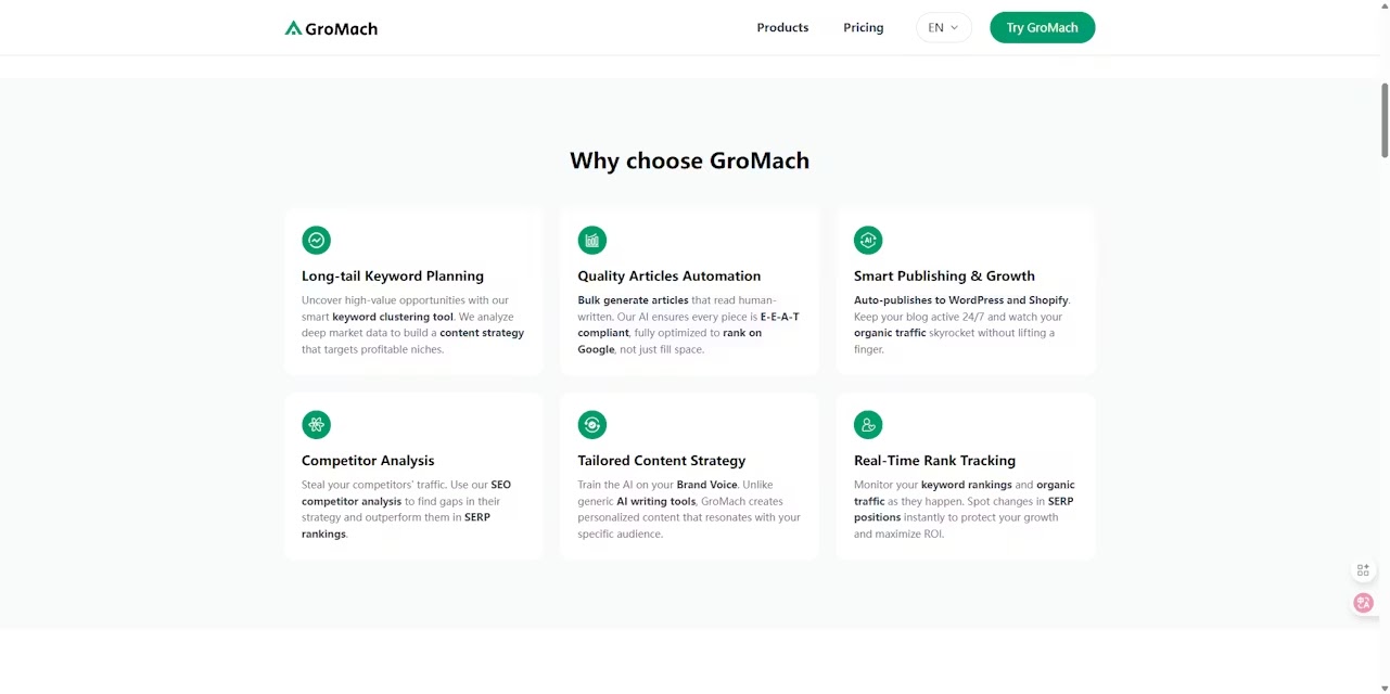 GroMach - Screenshot 1