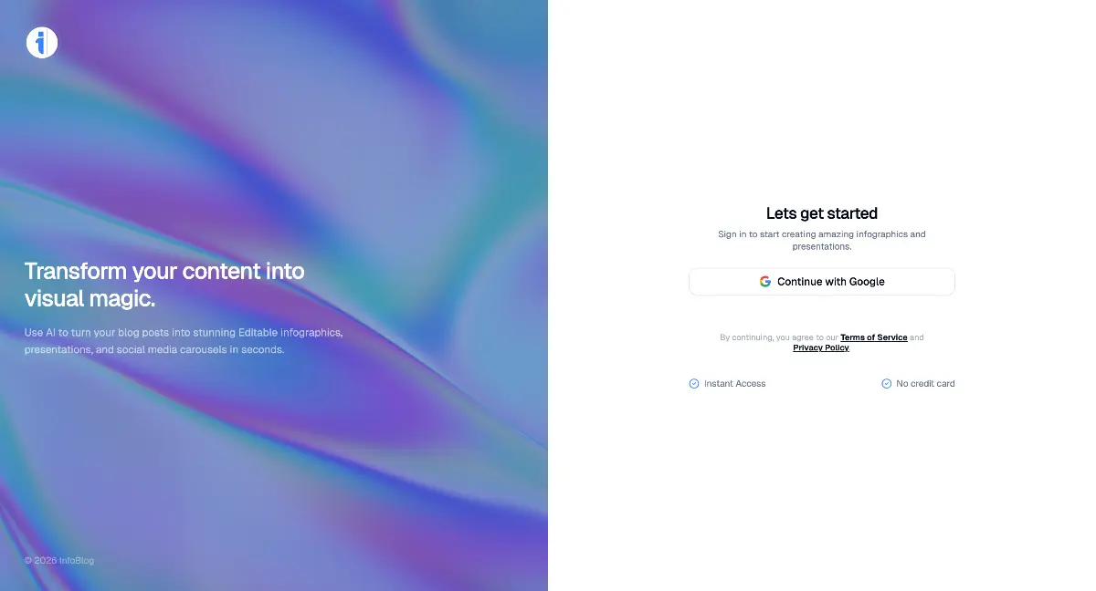InfoBlog - Screenshot 1