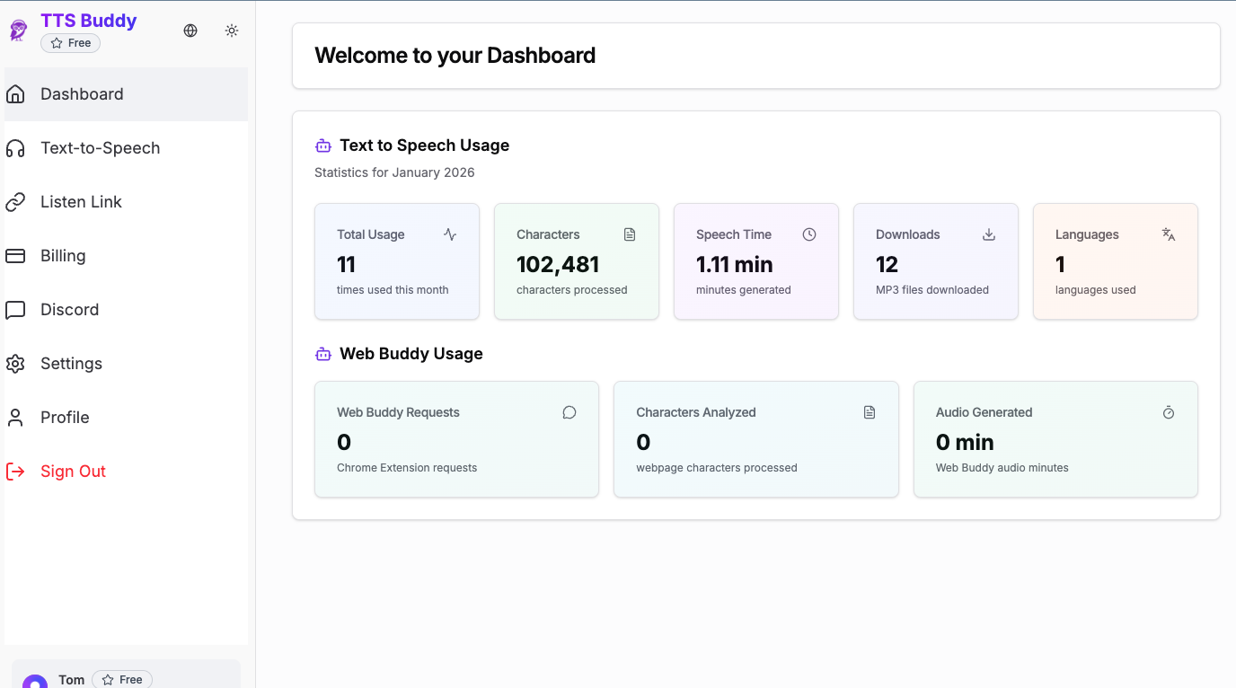 TTSBuddy - Screenshot 2