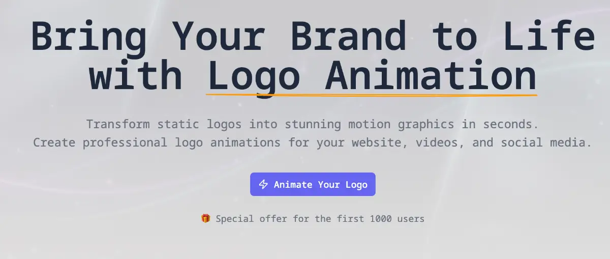 Logo Animation - Screenshot 1