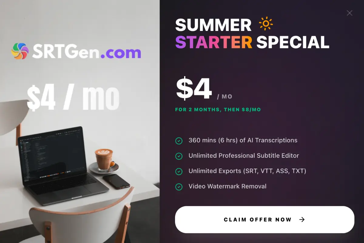SRTGen.com - Screenshot 3