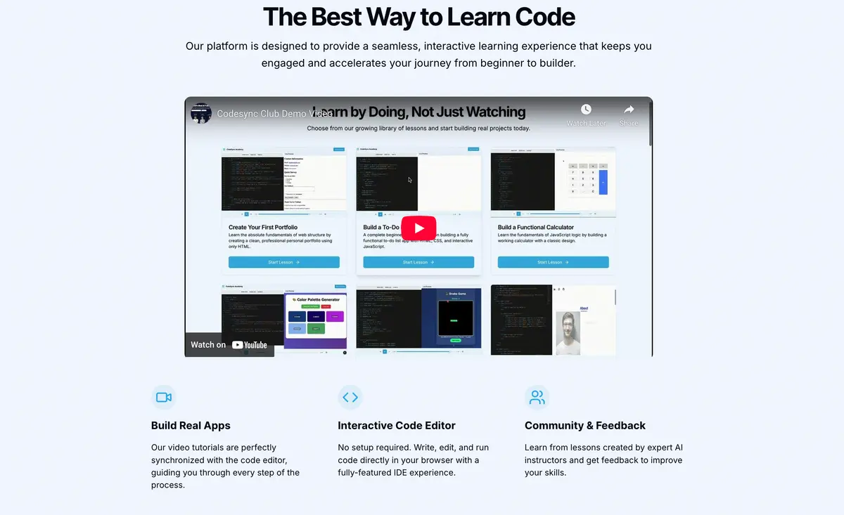 Codesync Club - Screenshot 2