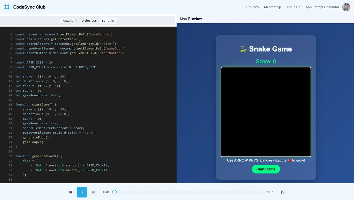 Codesync Club - Screenshot 3