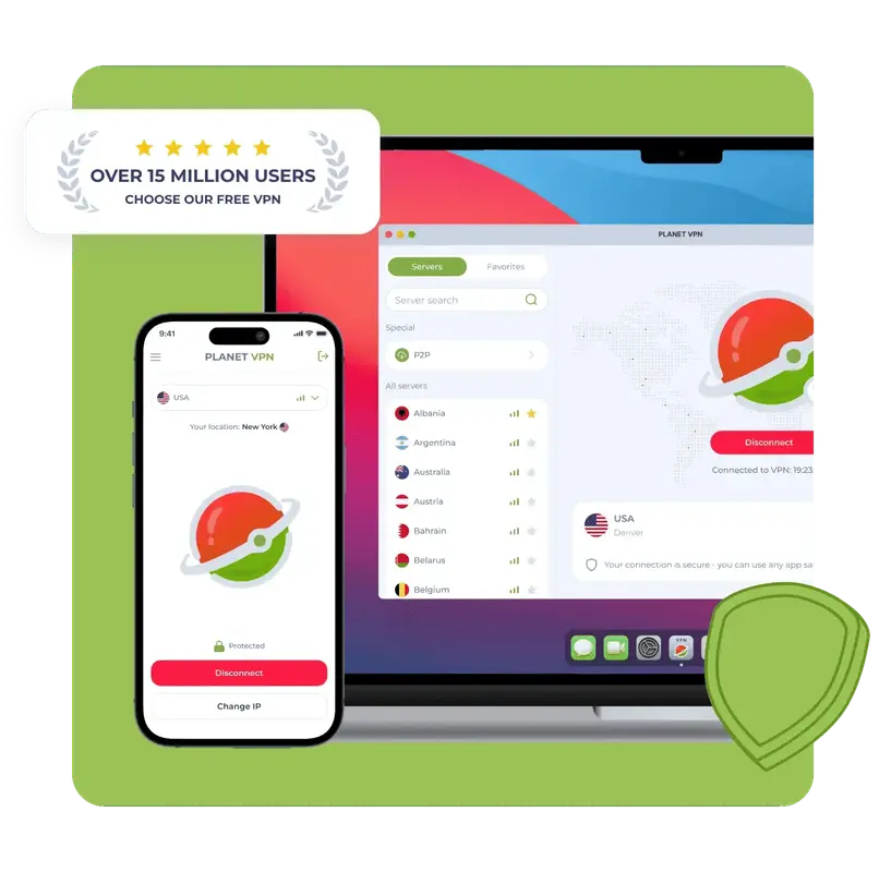 Planet VPN - Screenshot 1