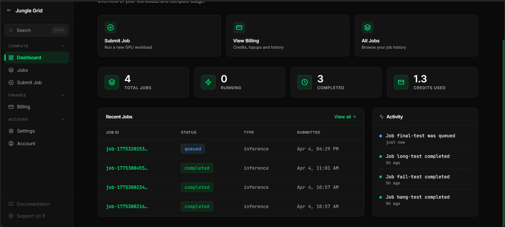 Jungle Grid - Screenshot 2