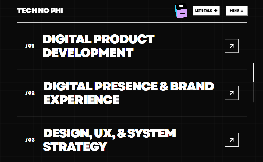 Digital Product for digital presences - Screenshot 4