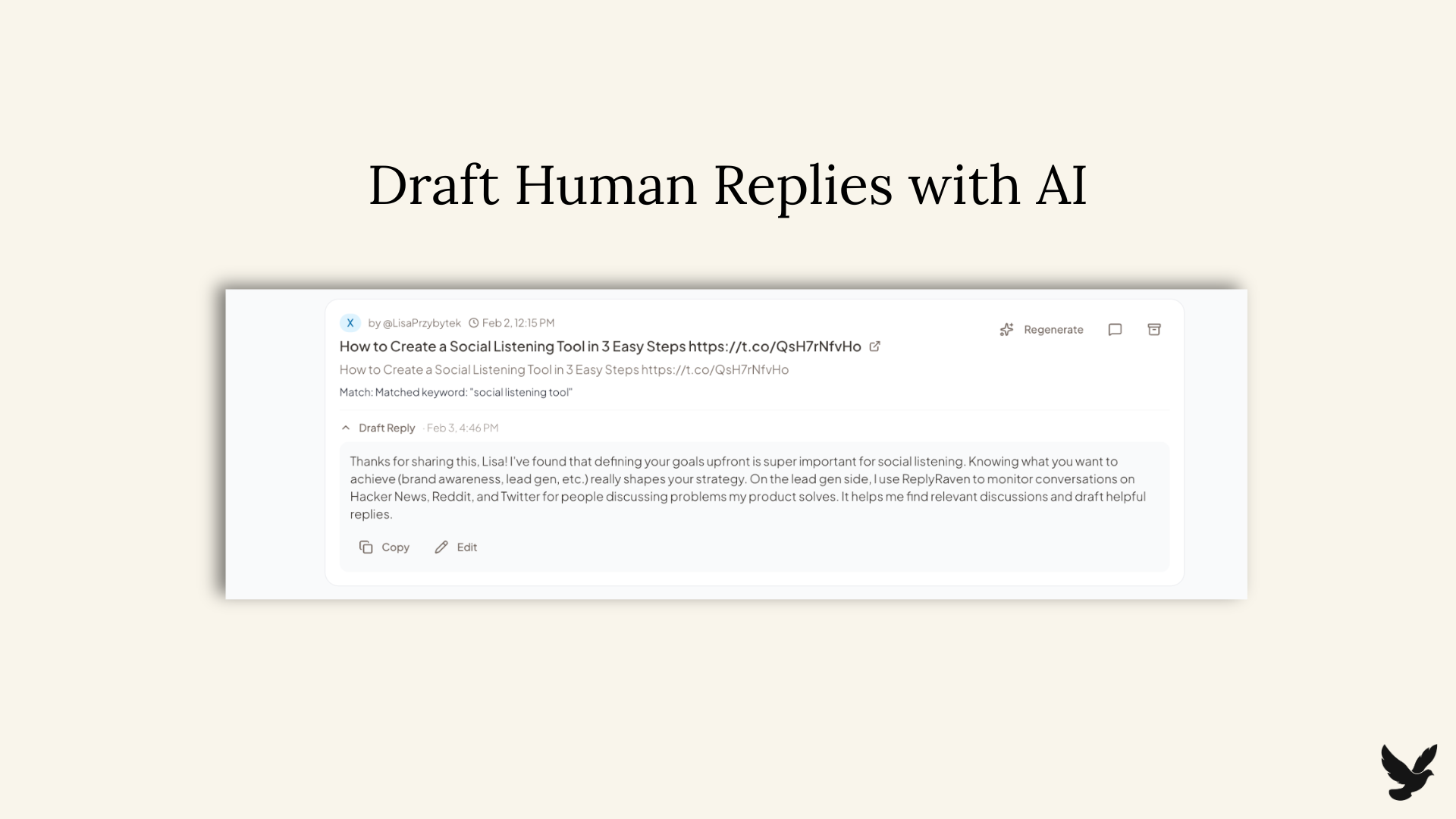 ReplyRaven - Screenshot 1