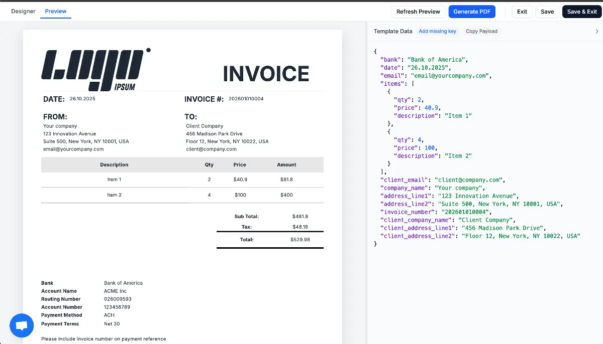 TemplateFox - Screenshot 2