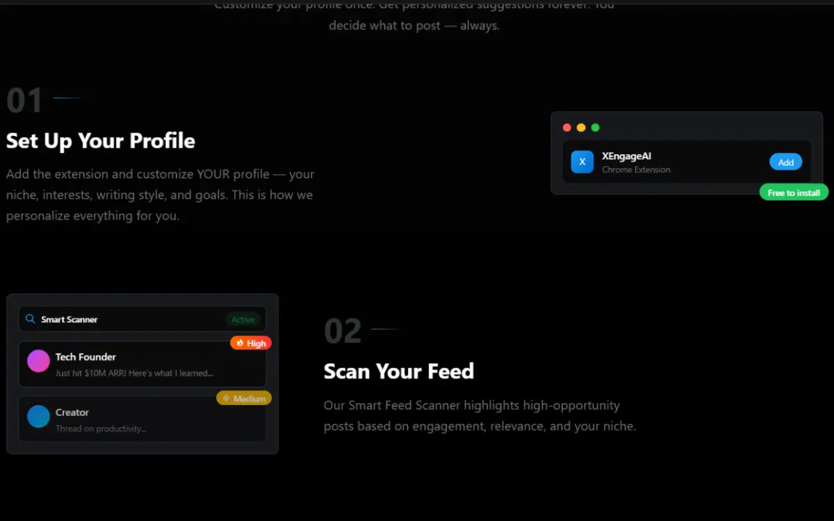 X Engage Ai - Screenshot 2