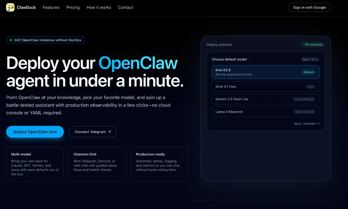 ClawDuck - Screenshot 1