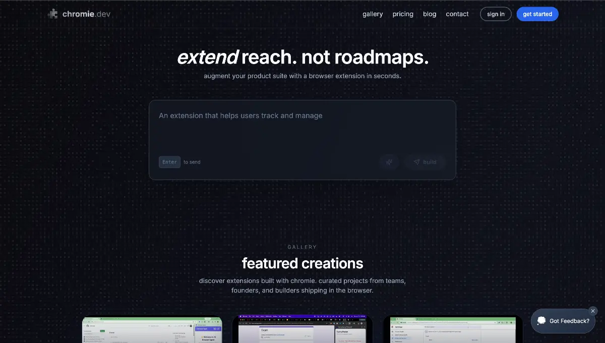 chromie.dev - Screenshot 1
