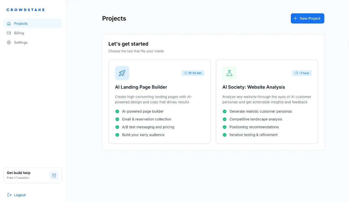 Crowdstake AI - Screenshot 3