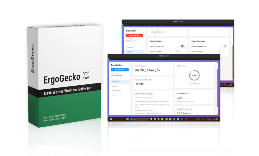 ErgoGecko - Screenshot 1