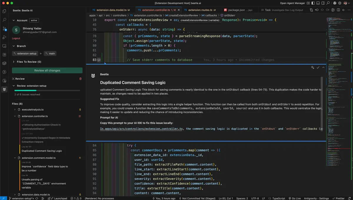 Beetle's Extension - Screenshot 2