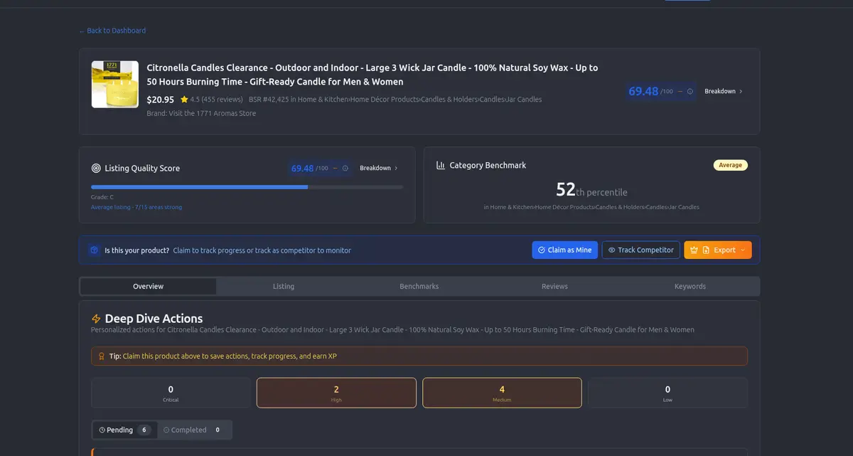 ASINlogic - Screenshot 1
