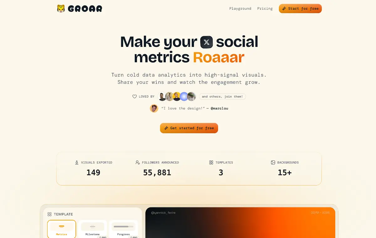 🐯 GROAR - Screenshot 4