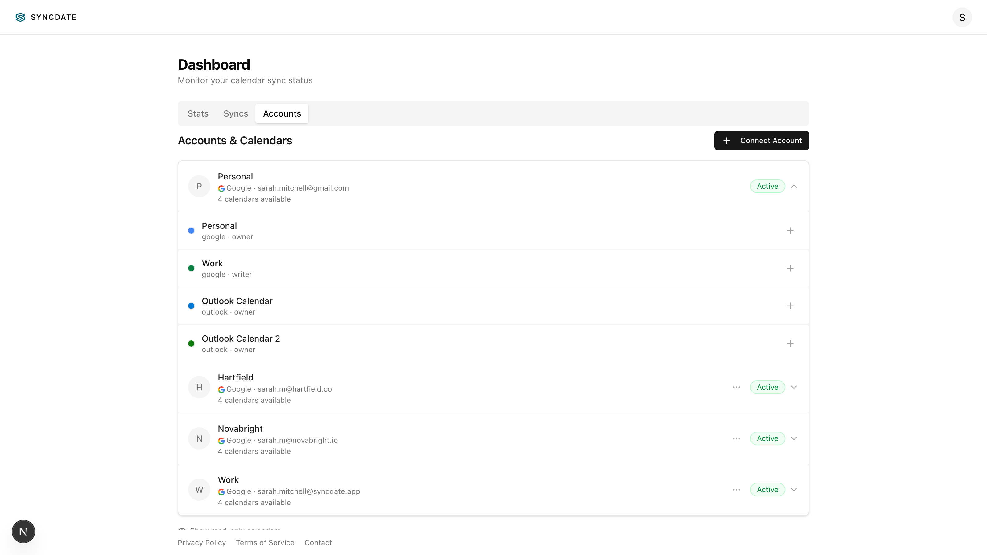 SYNCDATE - Screenshot 2