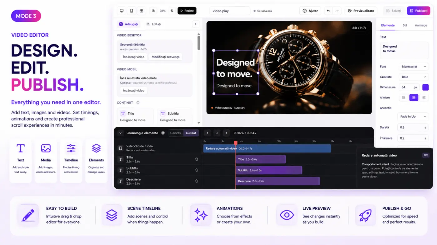 Motion Hero: GSAP Shopify Scroll Video - Screenshot 4