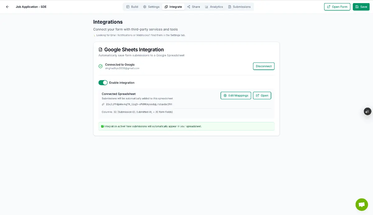 CrispForms - Screenshot 3