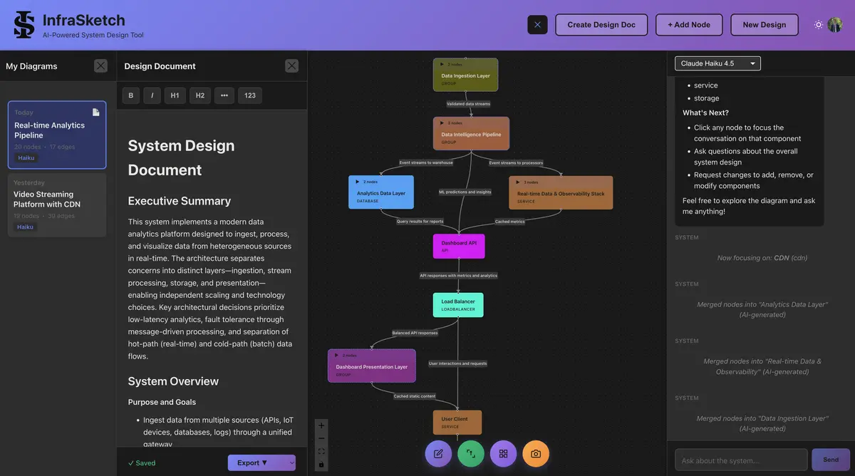 InfraSketch - Screenshot 2
