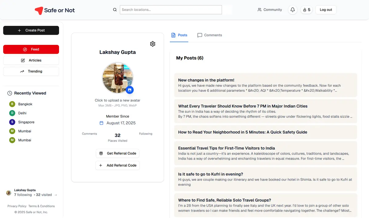 Safe or Not - Screenshot 4