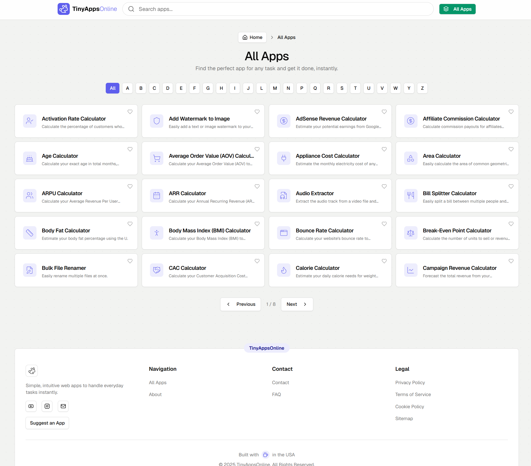 TinyAppsOnline - Screenshot 3