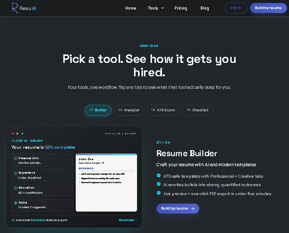 ResuAI - Screenshot 3