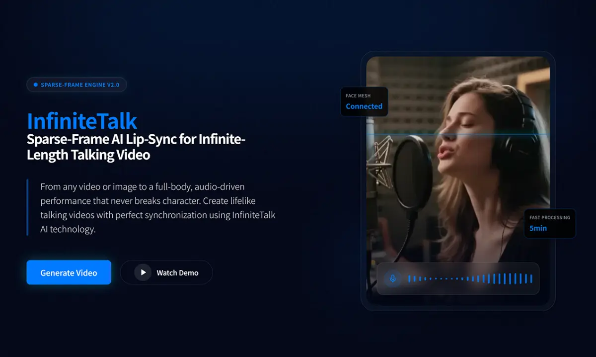 InfiniteTalk - Screenshot 1