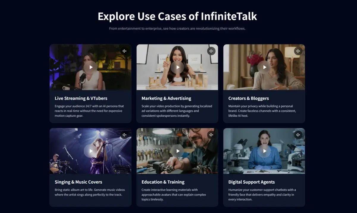 InfiniteTalk - Screenshot 3