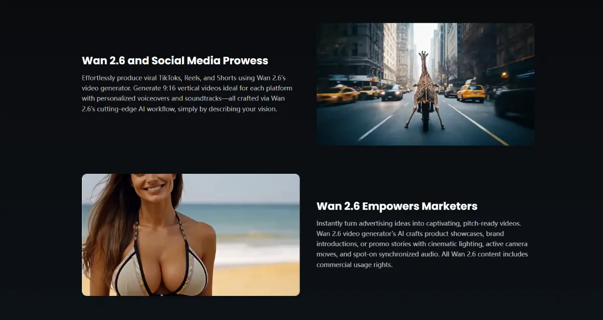 Wan 2.6 ai video generator - Screenshot 2