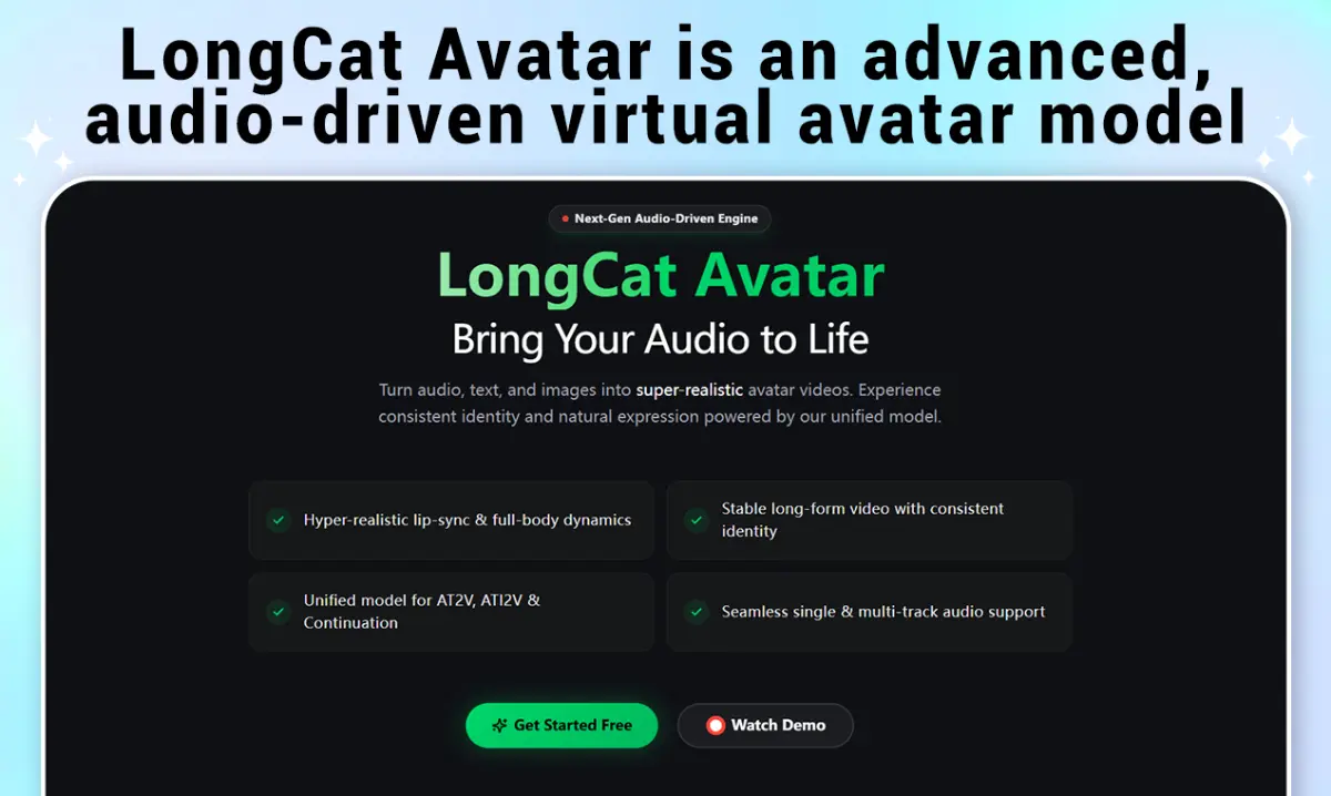 LongCat Avatar - Screenshot 1