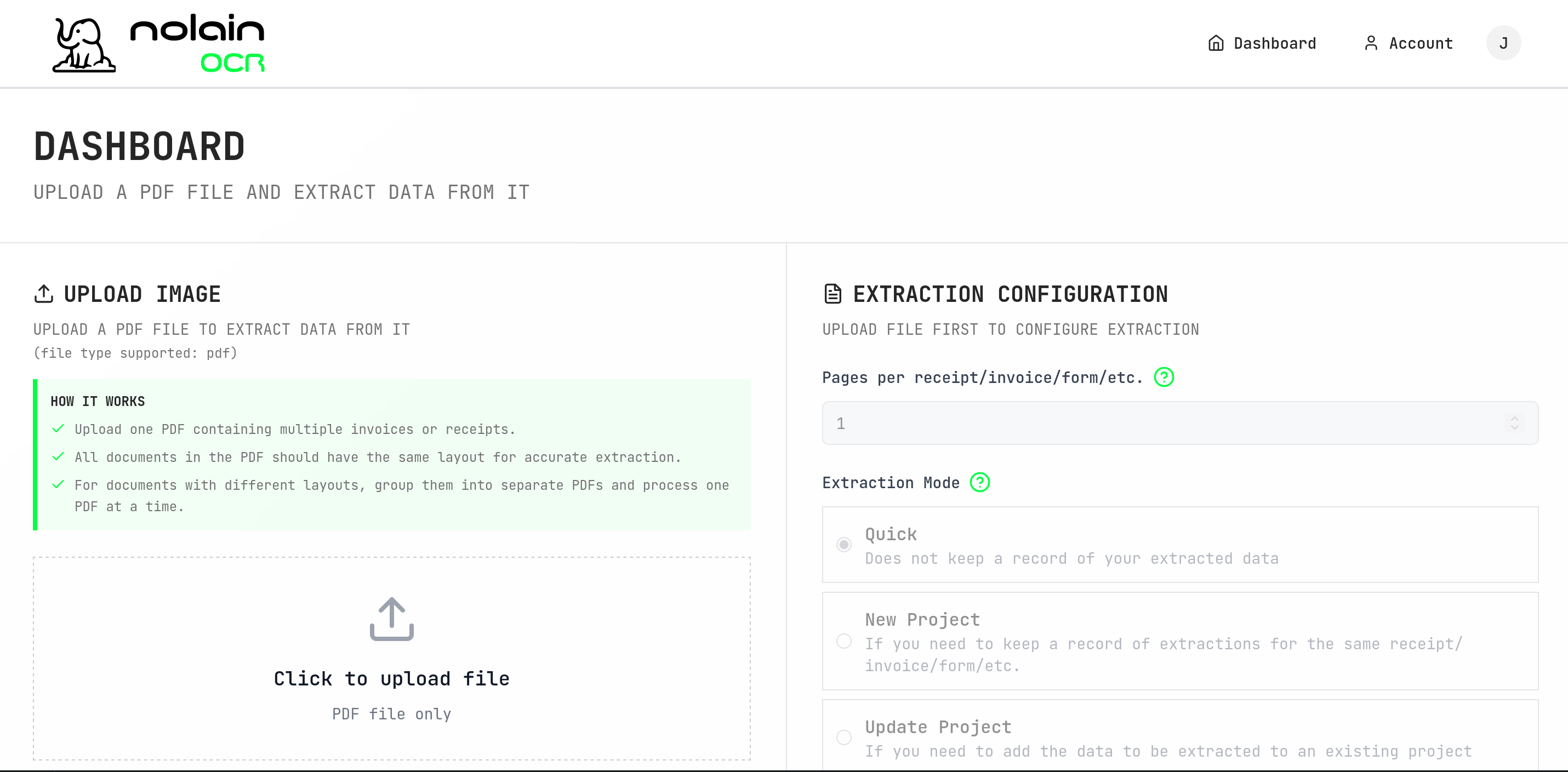 nolainocr - Screenshot 1
