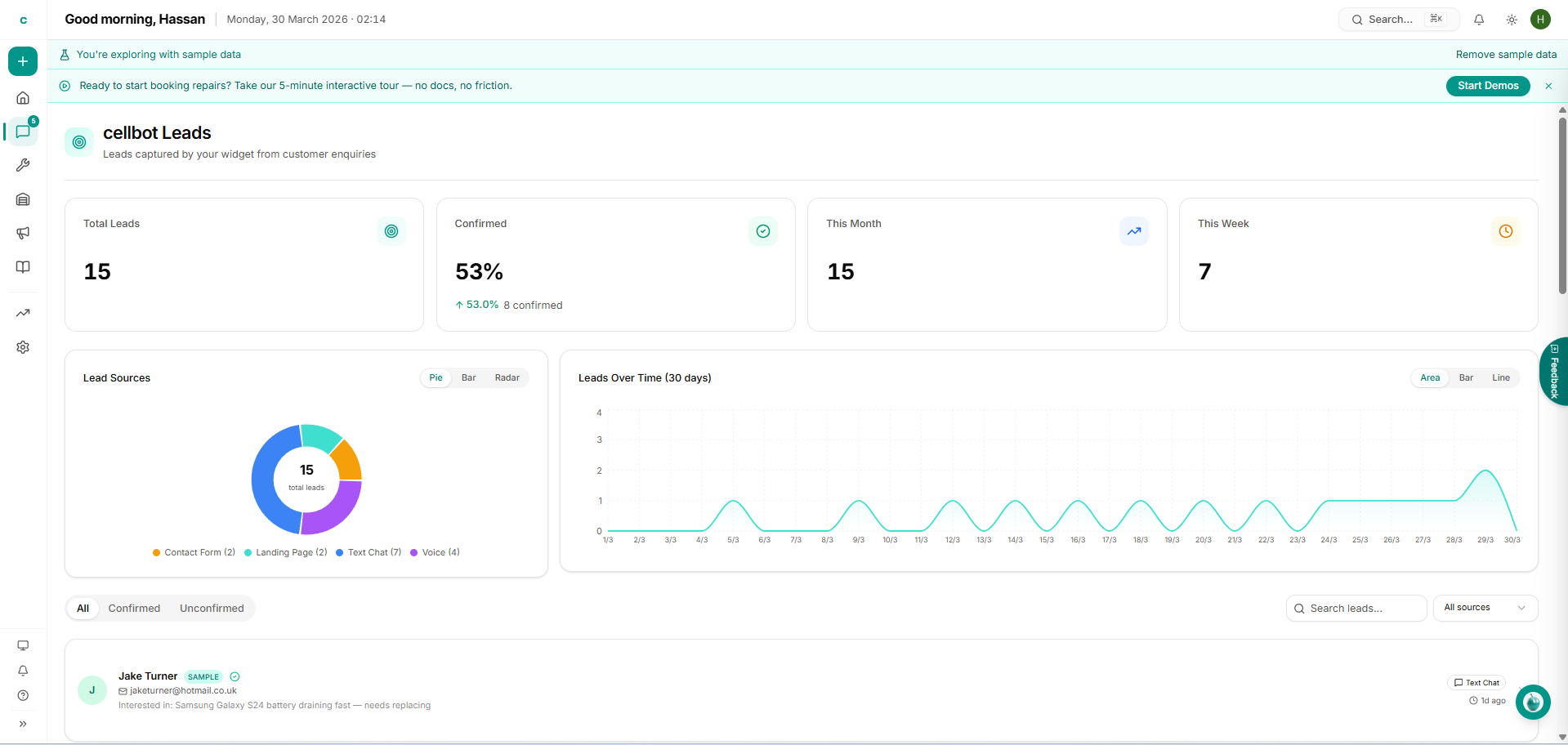 cellbot - Screenshot 2