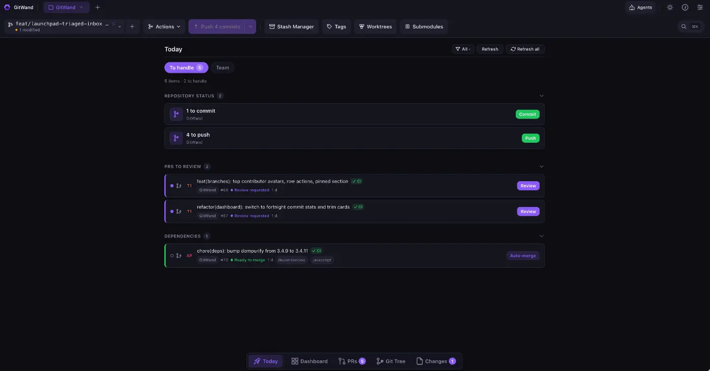 GitWand - Screenshot 2