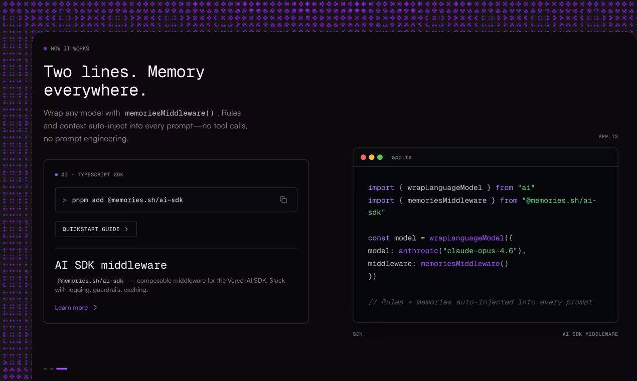 Memories.sh - Screenshot 3