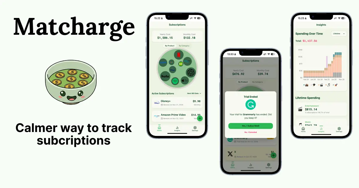 Matcharge - Screenshot 1