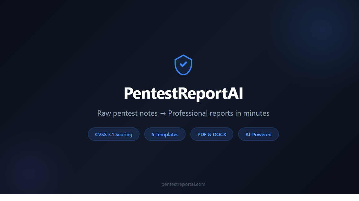 PentestReportAI - Screenshot 1