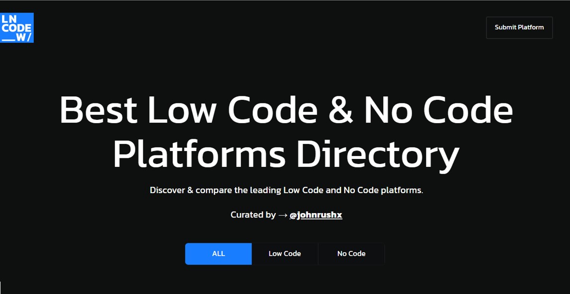 Best Low Code & No Code Platforms - Screenshot 1