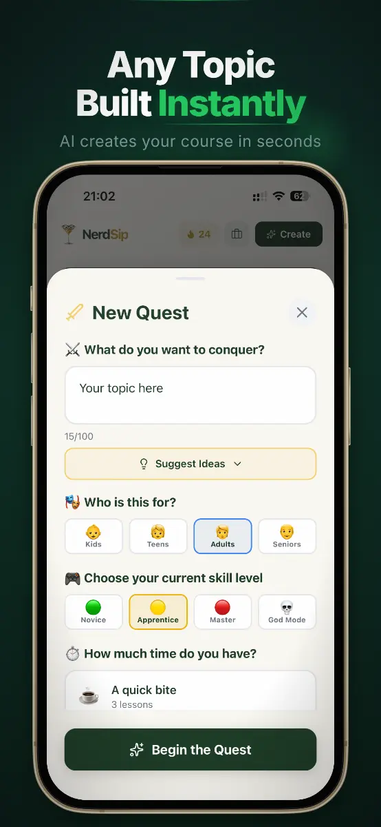 NerdSip - Screenshot 2