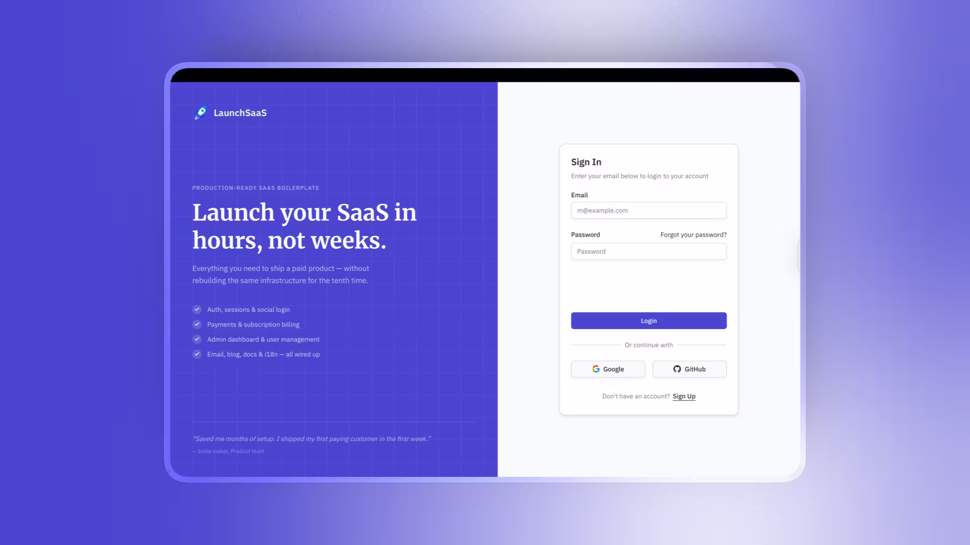 LaunchSaaS - Screenshot 2