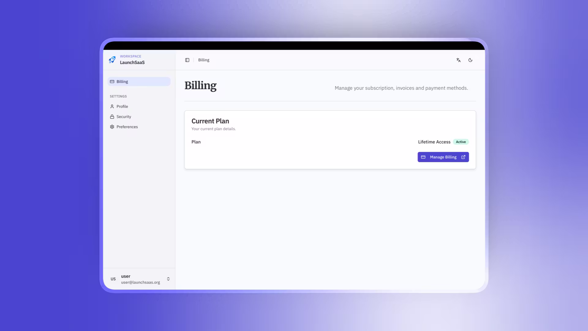 LaunchSaaS - Screenshot 3