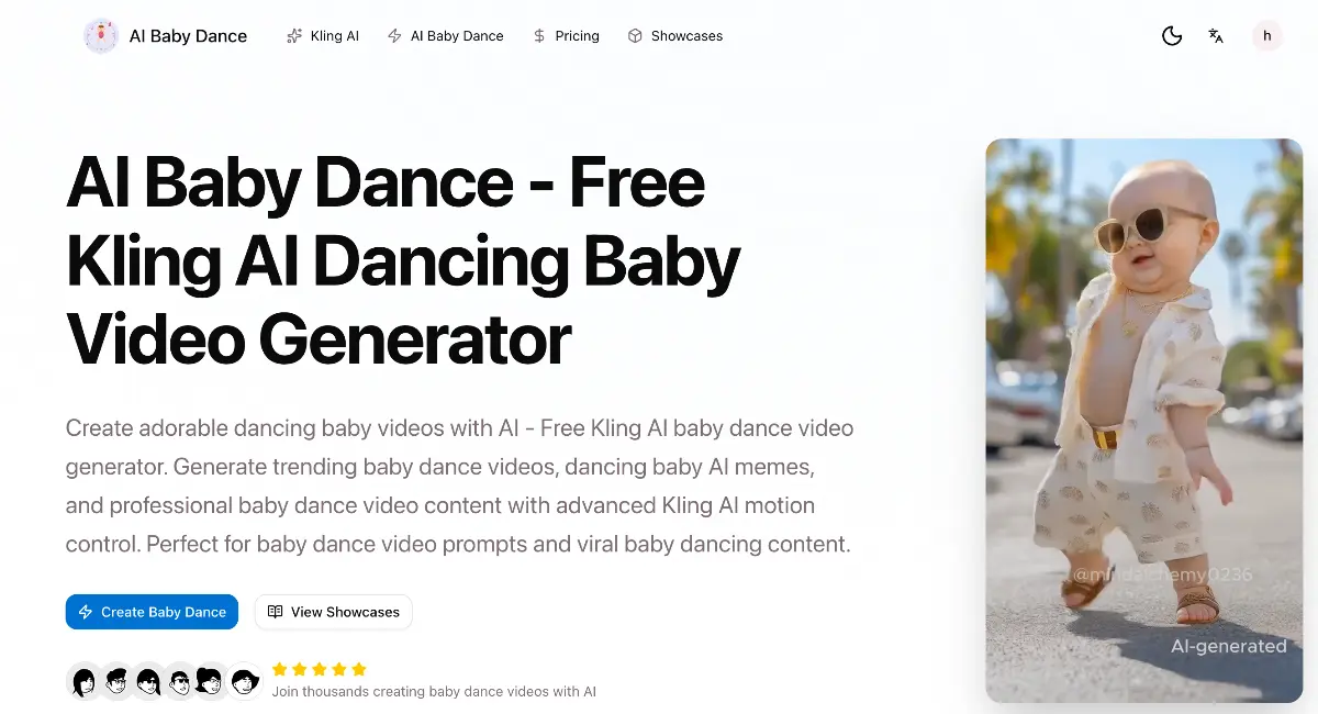 AI Baby Dance - Screenshot 2