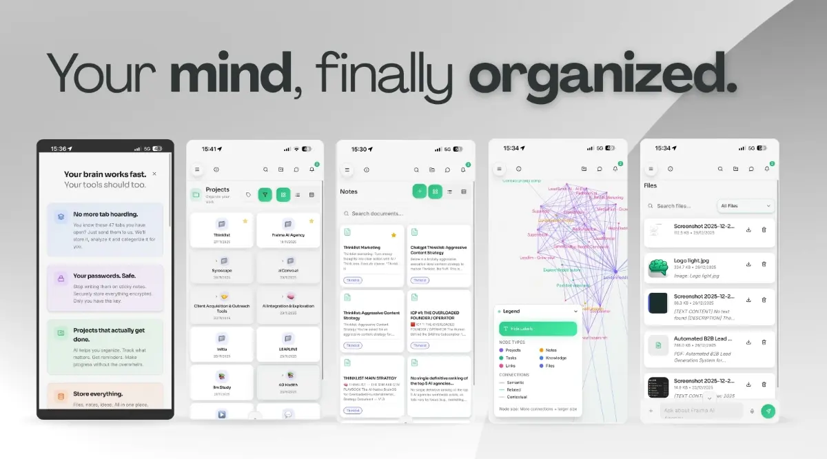 Thinklist - Screenshot 1
