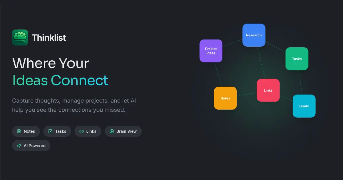 Thinklist - Screenshot 3