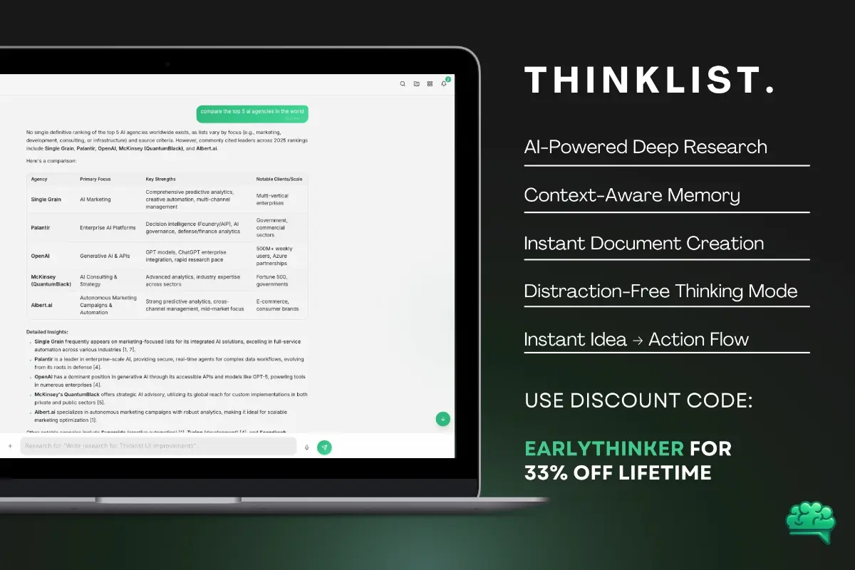 Thinklist - Screenshot 4