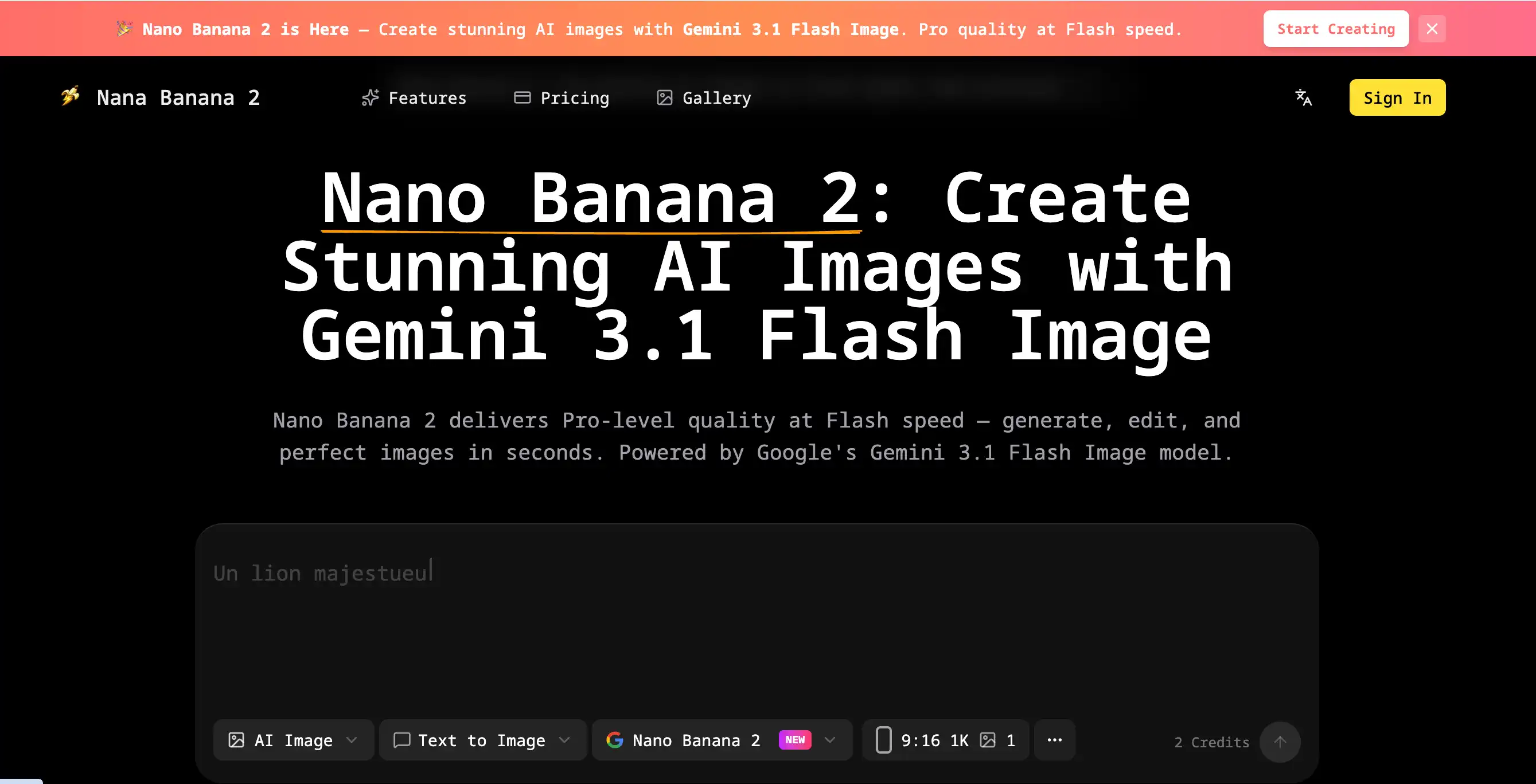 Nano Banana 2 - AI Photo Editor - Screenshot 1